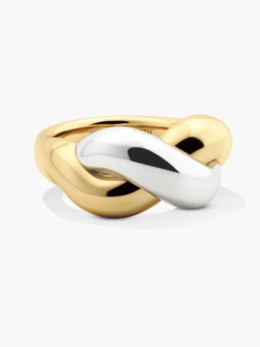 MEJURI BRIOCHE MIXED METAL RING NWT size 6